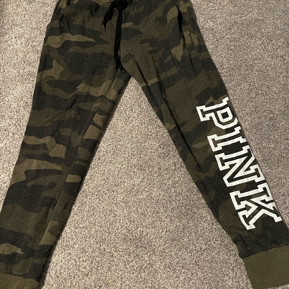 VS Pink camp joggers. GUC.